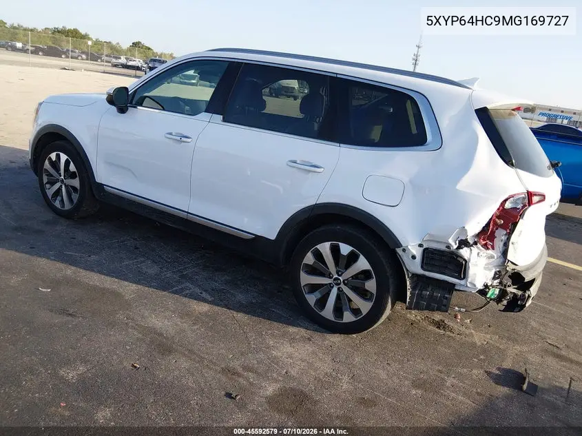 2021 Kia Telluride S VIN: 5XYP64HC9MG169727 Lot: 45592579