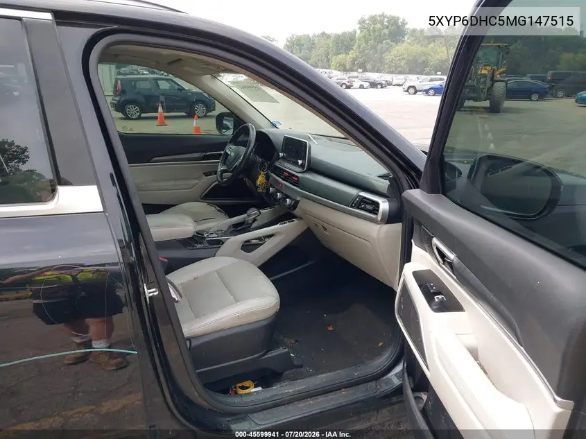 2021 Kia Telluride S VIN: 5XYP6DHC5MG147515 Lot: 45599941