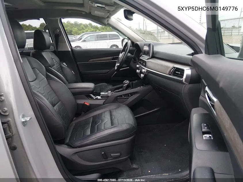 2021 Kia Telluride Sx VIN: 5XYP5DHC6MG149776 Lot: 45617085