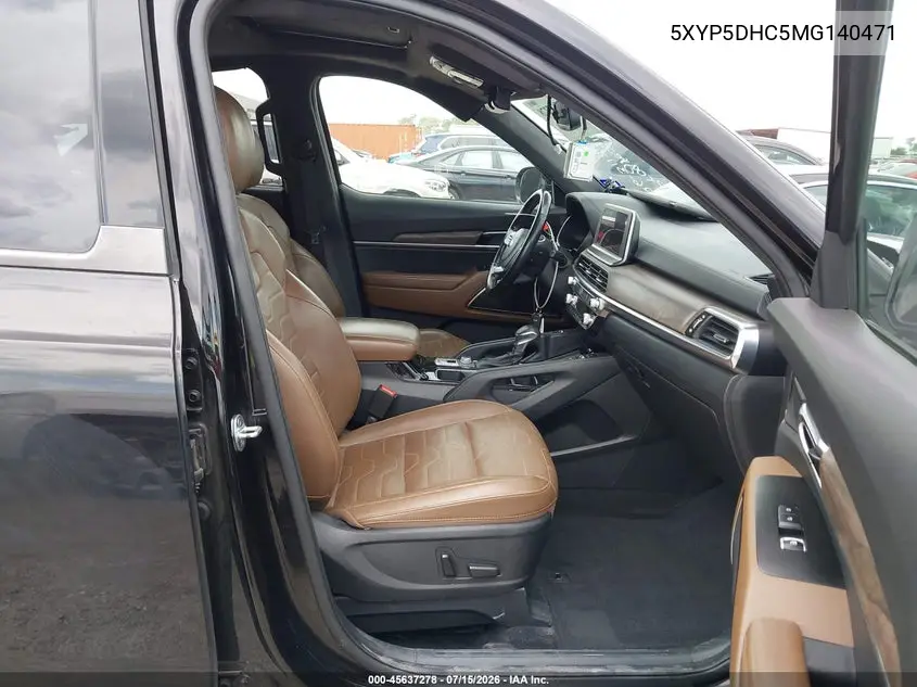 2021 Kia Telluride Sx VIN: 5XYP5DHC5MG140471 Lot: 45637278