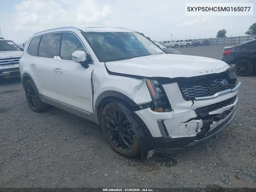 2021 Kia Telluride Sx VIN: 5XYP5DHC5MG165077 Lot: 45642625