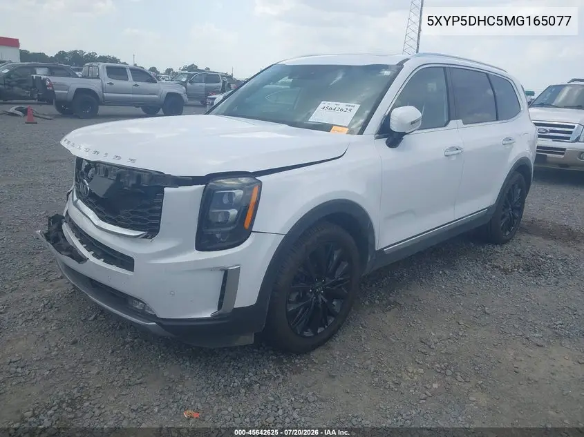 2021 Kia Telluride Sx VIN: 5XYP5DHC5MG165077 Lot: 45642625