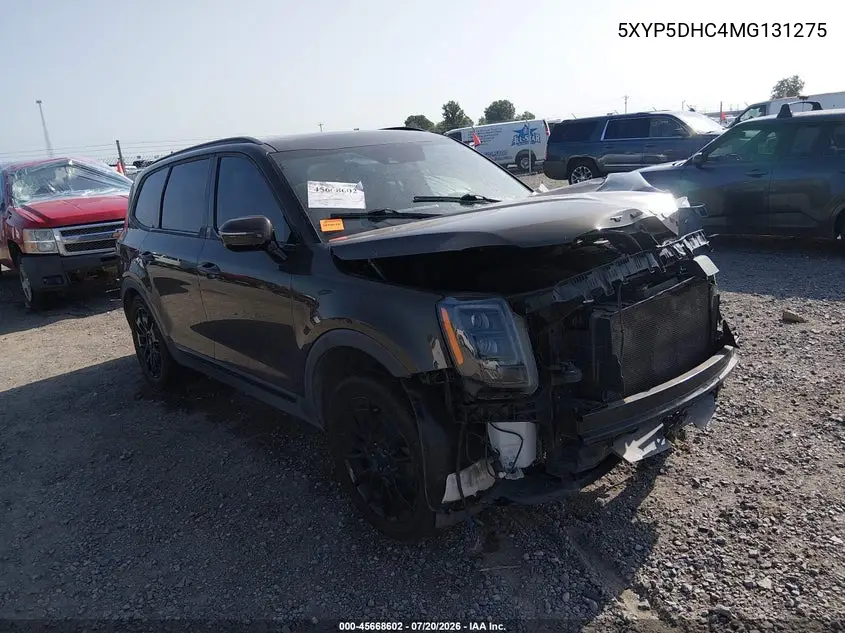 2021 Kia Telluride Sx VIN: 5XYP5DHC4MG131275 Lot: 45668602
