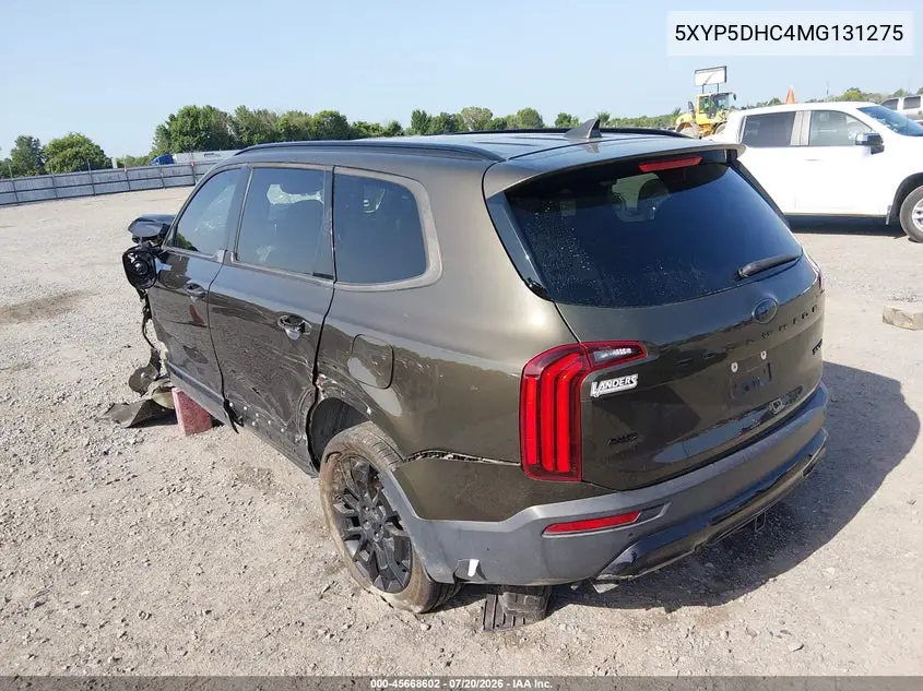 2021 Kia Telluride Sx VIN: 5XYP5DHC4MG131275 Lot: 45668602