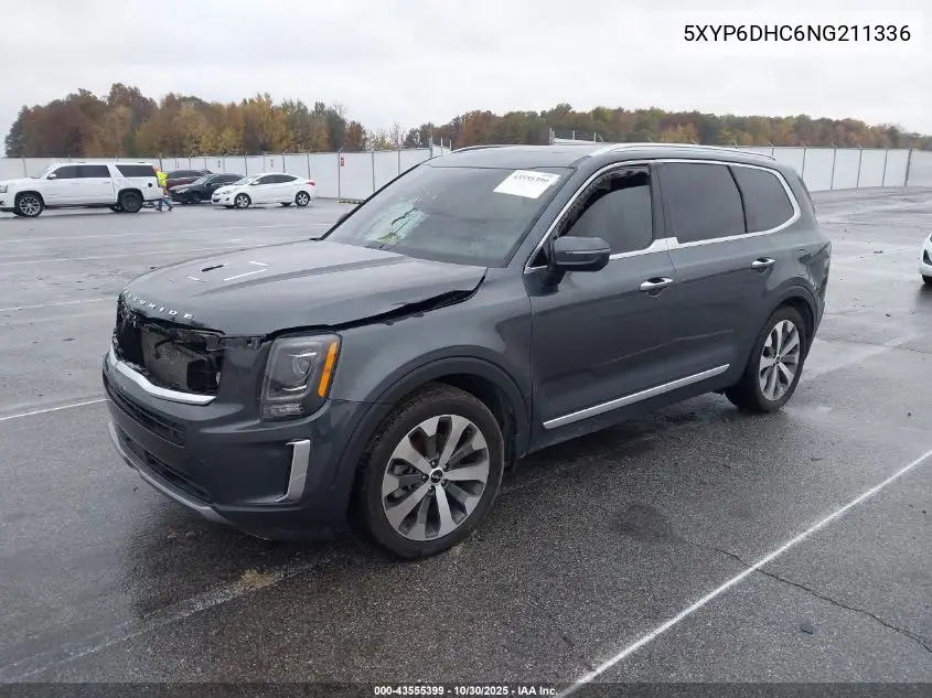 5XYP6DHC6NG211336 2022 Kia Telluride S