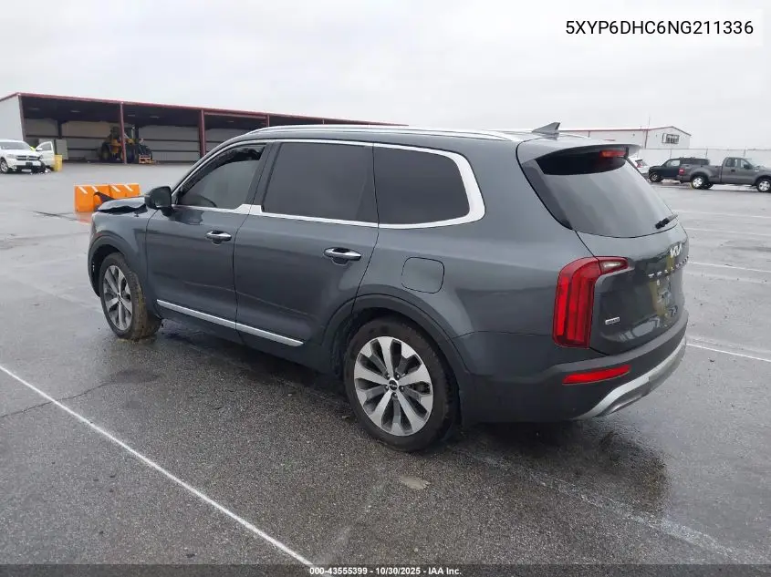 5XYP6DHC6NG211336 2022 Kia Telluride S