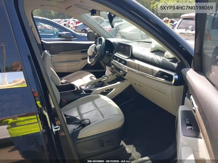 2022 Kia Telluride Ex VIN: 5XYP34HC7NG198069 Lot: 45336960