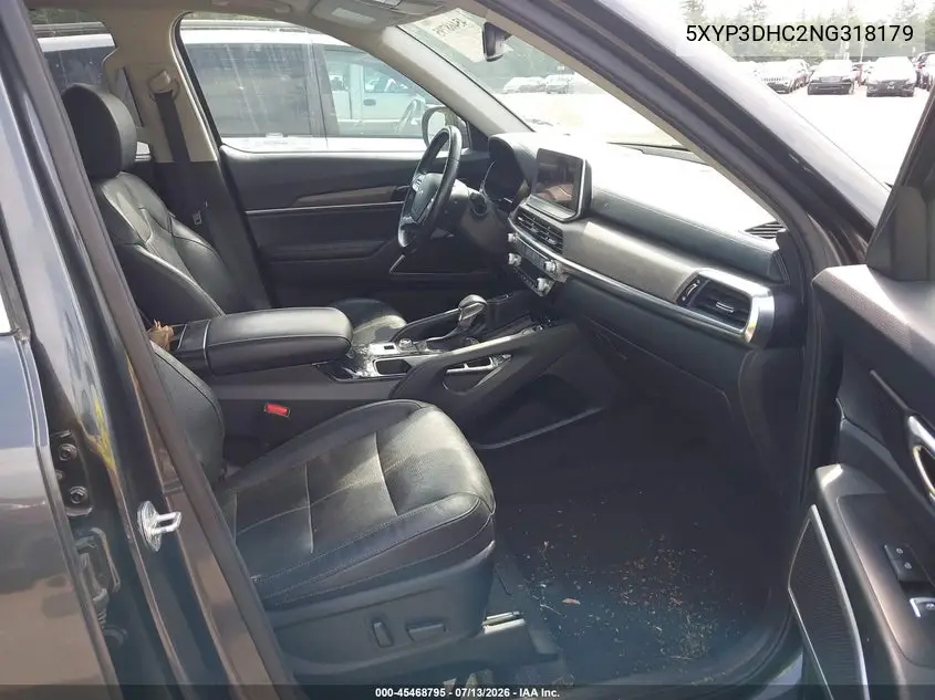 2022 Kia Telluride Ex VIN: 5XYP3DHC2NG318179 Lot: 45468795