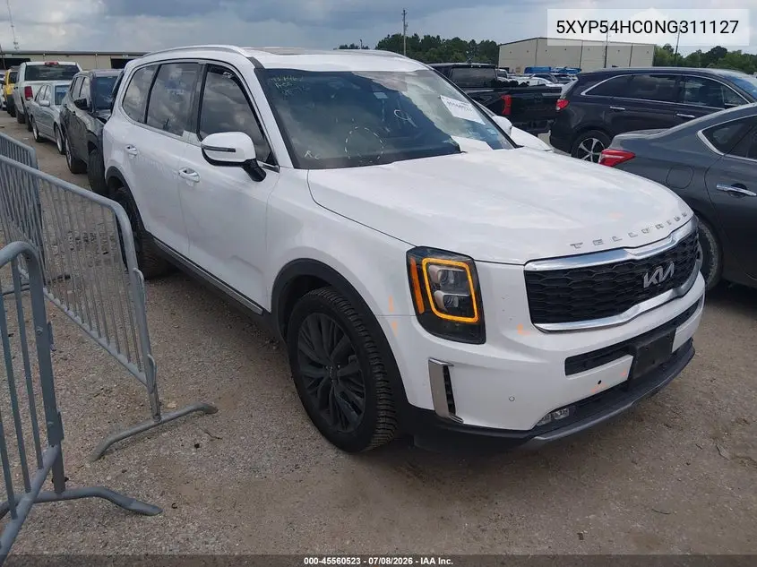 2022 Kia Telluride Sx VIN: 5XYP54HC0NG311127 Lot: 45560523