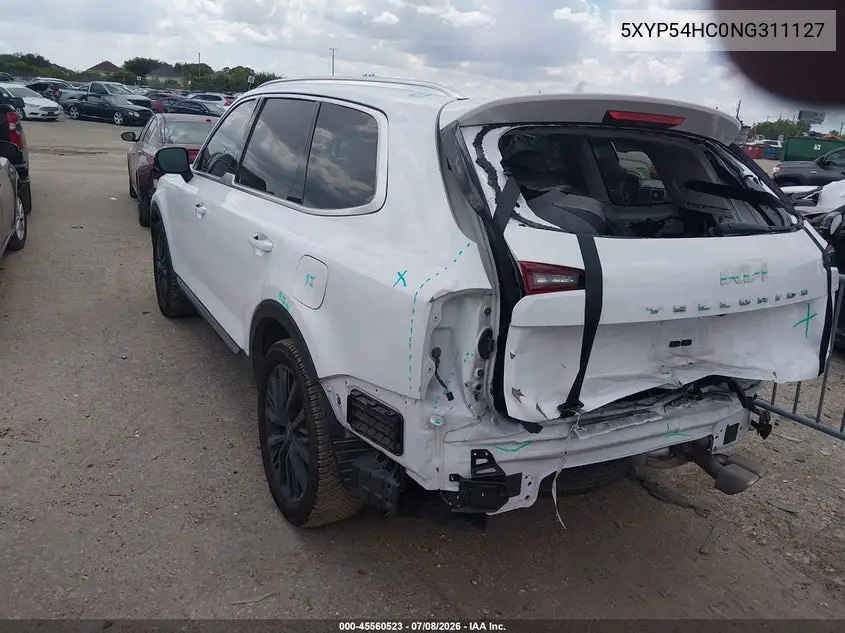 2022 Kia Telluride Sx VIN: 5XYP54HC0NG311127 Lot: 45560523