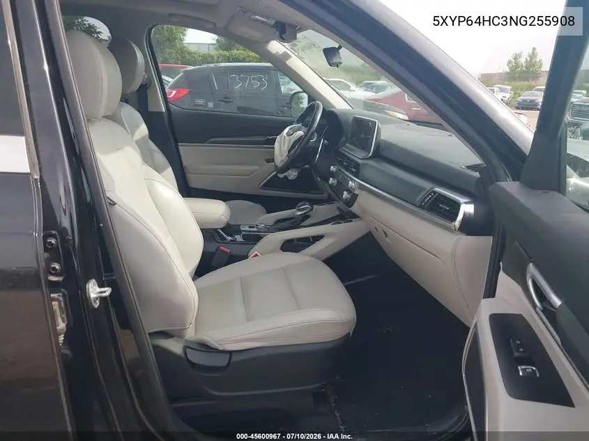 2022 Kia Telluride S VIN: 5XYP64HC3NG255908 Lot: 45600967