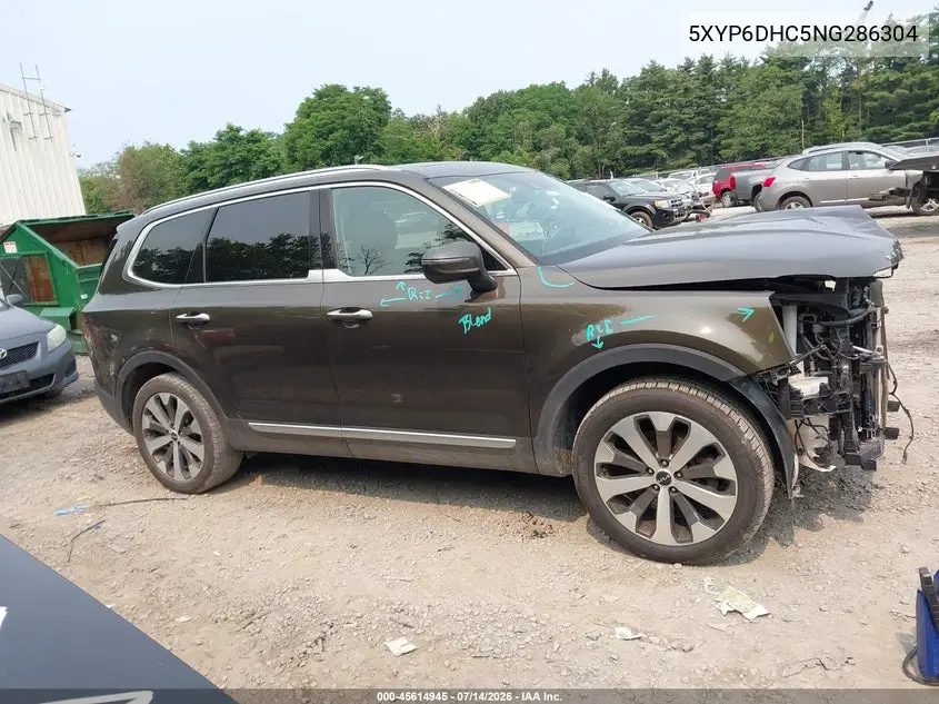 2022 Kia Telluride S VIN: 5XYP6DHC5NG286304 Lot: 45614945