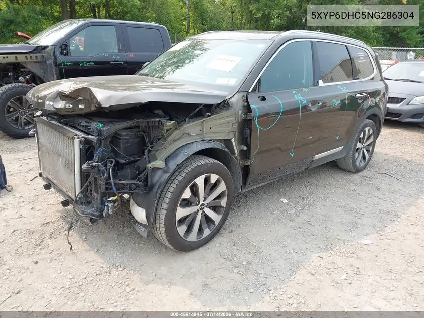 2022 Kia Telluride S VIN: 5XYP6DHC5NG286304 Lot: 45614945