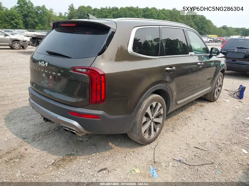 2022 Kia Telluride S VIN: 5XYP6DHC5NG286304 Lot: 45614945