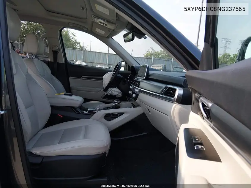2022 Kia Telluride S VIN: 5XYP6DHC8NG237565 Lot: 45636271