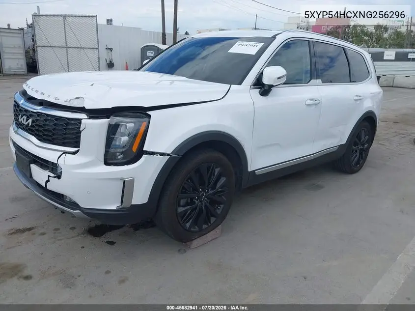 2022 Kia Telluride Sx VIN: 5XYP54HCXNG256296 Lot: 45682941
