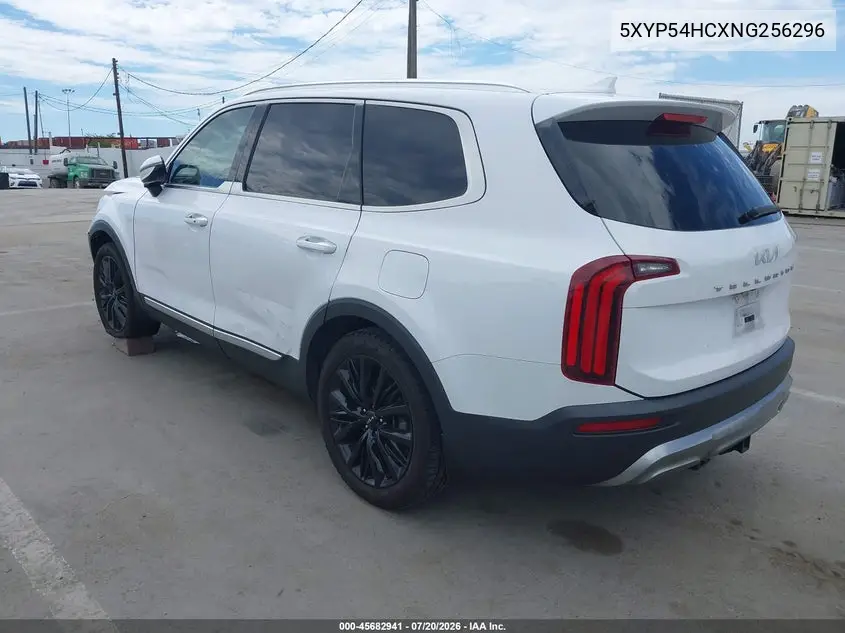 2022 Kia Telluride Sx VIN: 5XYP54HCXNG256296 Lot: 45682941