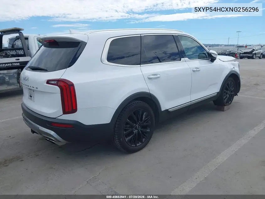 2022 Kia Telluride Sx VIN: 5XYP54HCXNG256296 Lot: 45682941