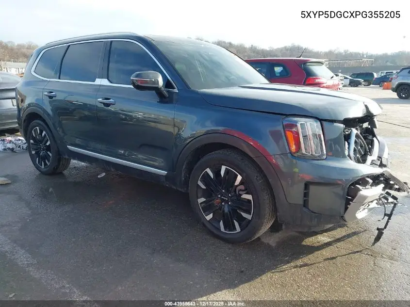 5XYP5DGCXPG355205 2023 Kia Telluride Sx