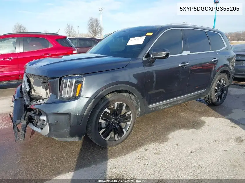 5XYP5DGCXPG355205 2023 Kia Telluride Sx