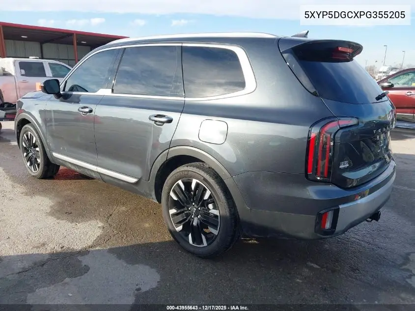 5XYP5DGCXPG355205 2023 Kia Telluride Sx