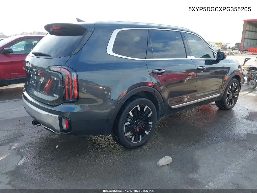 5XYP5DGCXPG355205 2023 Kia Telluride Sx