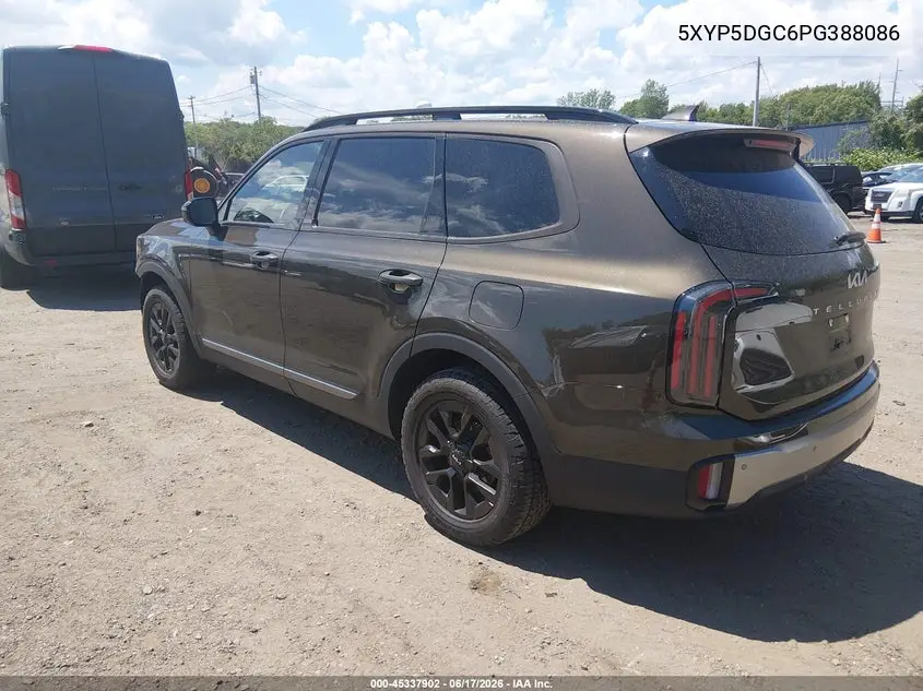 2023 Kia Telluride Sx Prestige X-Pro VIN: 5XYP5DGC6PG388086 Lot: 45337902