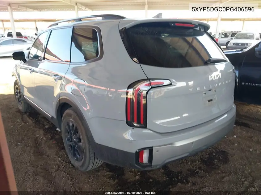 2023 Kia Telluride Sx Prestige X-Pro VIN: 5XYP5DGC0PG406596 Lot: 45522998