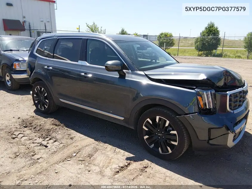 2023 Kia Telluride Sx Prestige VIN: 5XYP5DGC7PG377579 Lot: 45570655