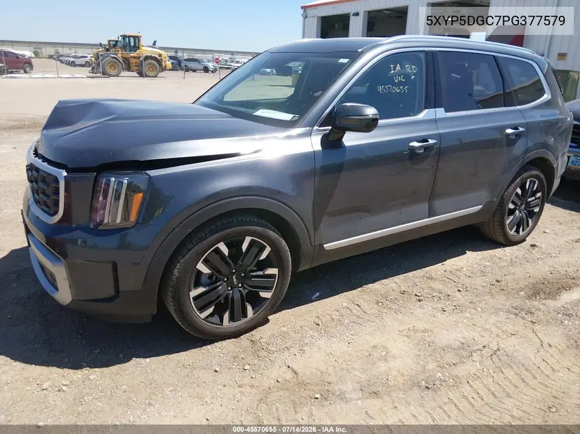 2023 Kia Telluride Sx Prestige VIN: 5XYP5DGC7PG377579 Lot: 45570655