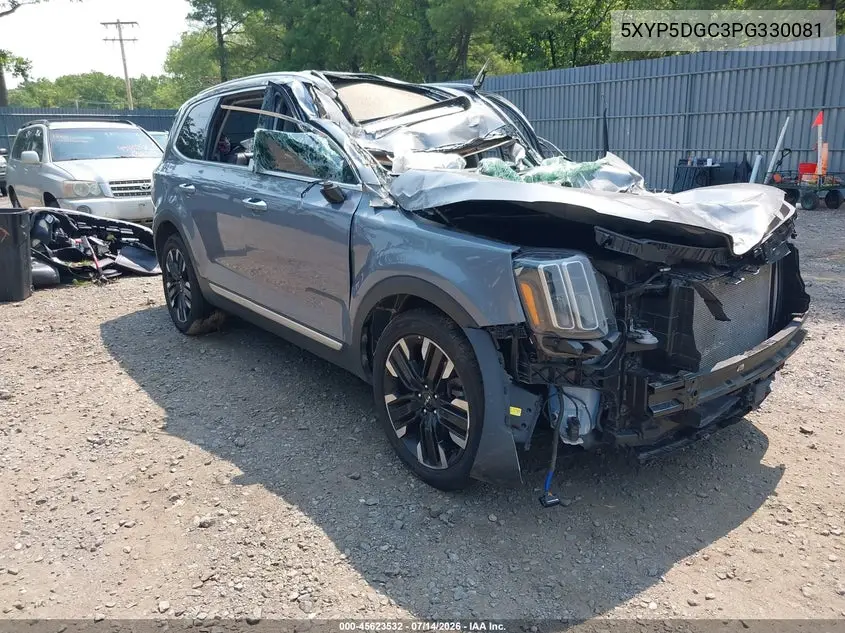 2023 Kia Telluride Sx Prestige VIN: 5XYP5DGC3PG330081 Lot: 45623532