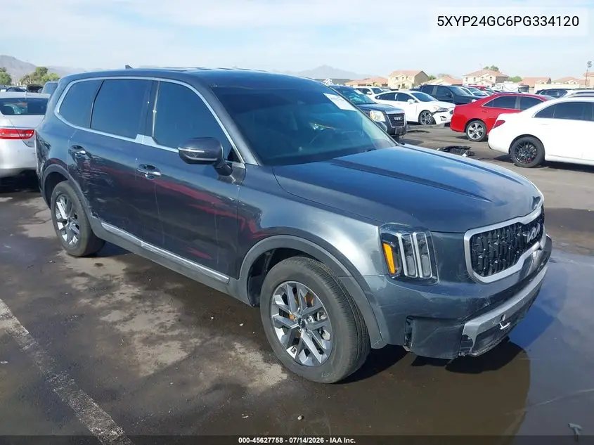 2023 Kia Telluride Lx VIN: 5XYP24GC6PG334120 Lot: 45627758
