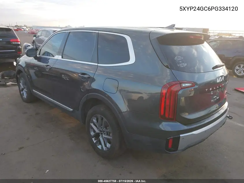 2023 Kia Telluride Lx VIN: 5XYP24GC6PG334120 Lot: 45627758