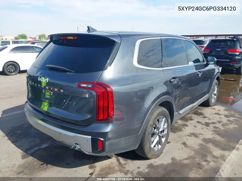 2023 Kia Telluride Lx VIN: 5XYP24GC6PG334120 Lot: 45627758
