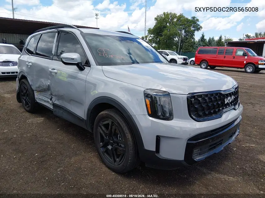 2024 Kia Telluride Sx X-Line VIN: 5XYP5DGC2RG565008 Lot: 45308518