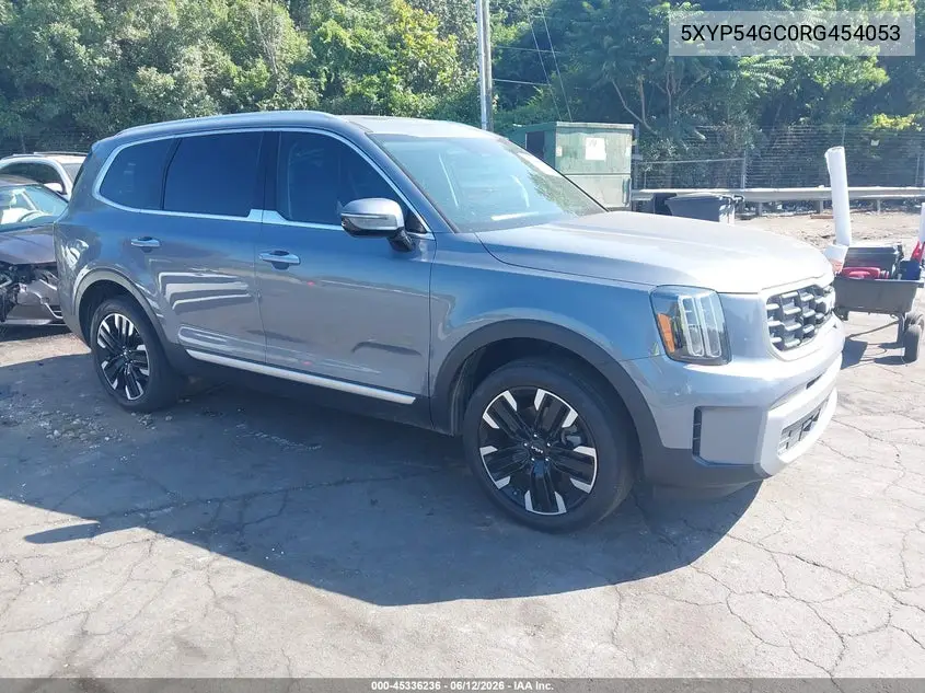 2024 Kia Telluride Sx VIN: 5XYP54GC0RG454053 Lot: 45336236