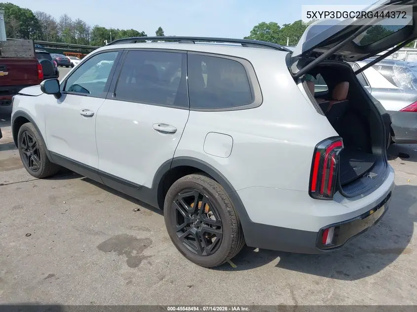 2024 Kia Telluride Ex X-Line VIN: 5XYP3DGC2RG444372 Lot: 45548494