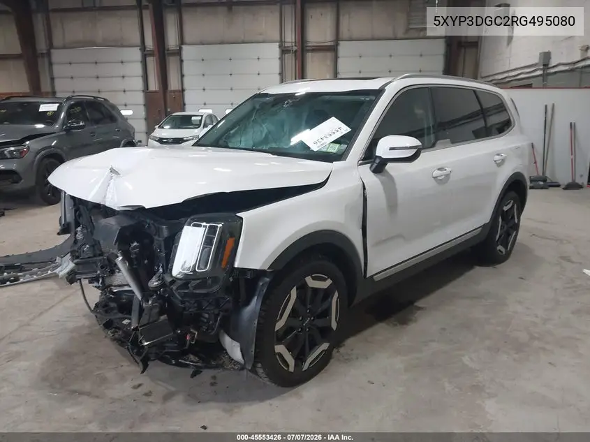 2024 Kia Telluride Ex VIN: 5XYP3DGC2RG495080 Lot: 45553426