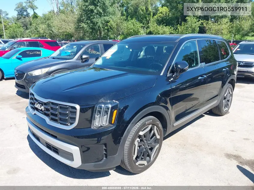 2024 Kia Telluride S VIN: 5XYP6DGC1RG559911 Lot: 45555559