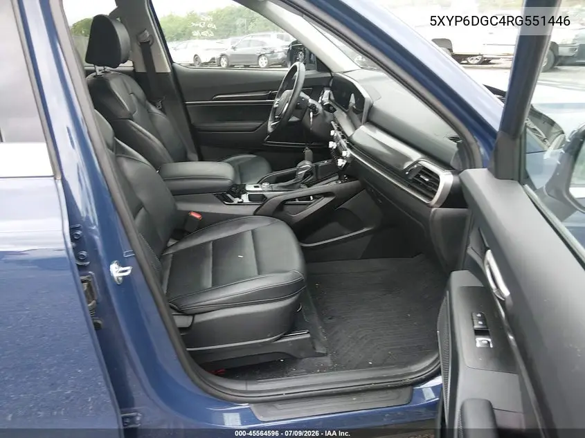 2024 Kia Telluride S VIN: 5XYP6DGC4RG551446 Lot: 45564596