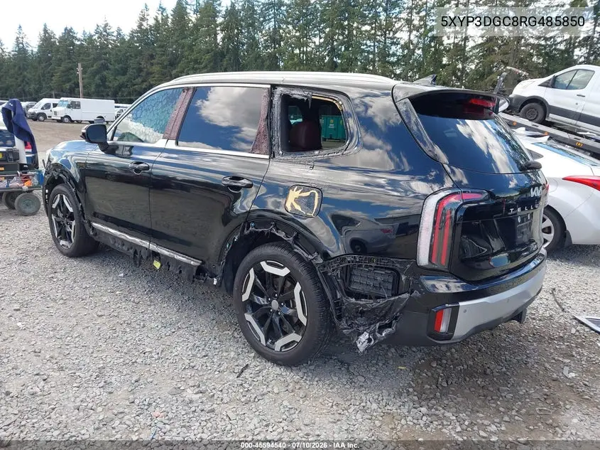 2024 Kia Telluride Ex VIN: 5XYP3DGC8RG485850 Lot: 45594540