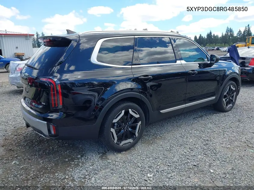 2024 Kia Telluride Ex VIN: 5XYP3DGC8RG485850 Lot: 45594540