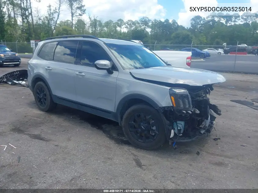 2024 Kia Telluride Sx X-Pro VIN: 5XYP5DGC6RG525014 Lot: 45616171