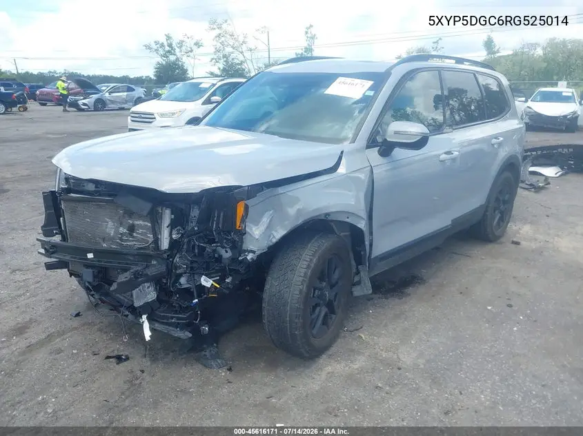 2024 Kia Telluride Sx X-Pro VIN: 5XYP5DGC6RG525014 Lot: 45616171