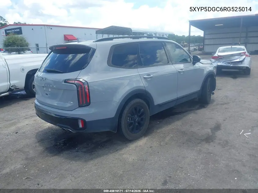 2024 Kia Telluride Sx X-Pro VIN: 5XYP5DGC6RG525014 Lot: 45616171