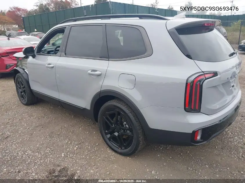 5XYP5DGC9SG693476 2025 Kia Telluride Sx X-Line
