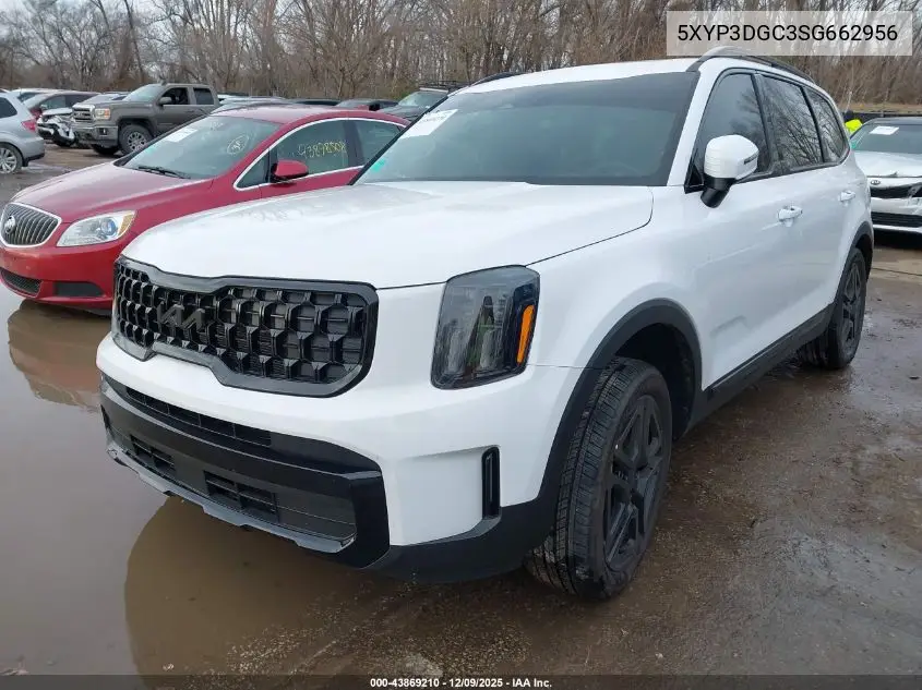 5XYP3DGC3SG662956 2025 Kia Telluride Ex X-Line