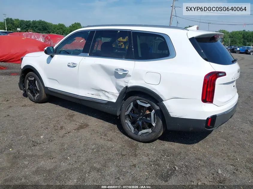 2025 Kia Telluride S VIN: 5XYP6DGC0SG640064 Lot: 45583117