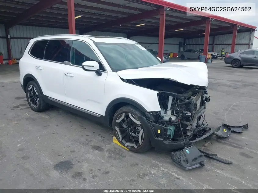 2025 Kia Telluride S VIN: 5XYP64GC2SG624562 Lot: 45609286
