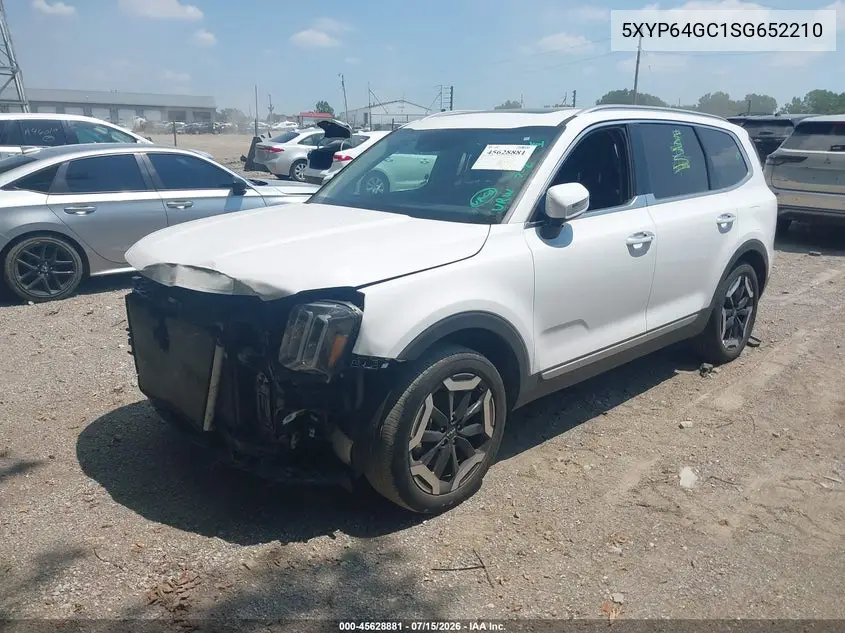 2025 Kia Telluride S VIN: 5XYP64GC1SG652210 Lot: 45628881